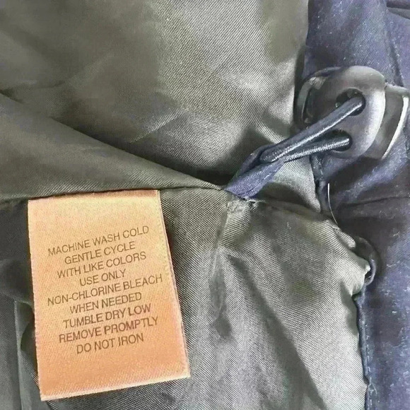 Vintage St Johns Bay Blue Color Mens Puffer Vest Sleeveless Coat Size XL Pockets - Picture 9 of 9